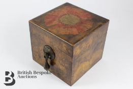 Art Nouveau Penwork Box