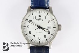 Gentleman's Fortis Stainless Steel Wrist Watch