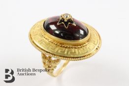 19th Century Amethyst and Diamond Ring