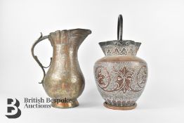 Continental 19th Century Copper Water Vessel