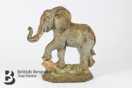 Early 20th Century Cast Iron Doorstop