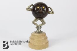 WWI Era Tommy Touch Wud Fumsup Good Luck Mascot