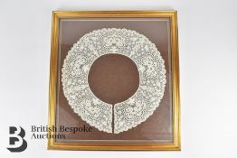 1890's Irish Crocheted Lace Collar