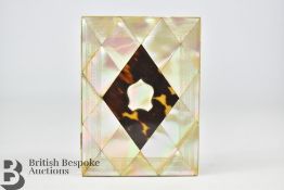 Victorian Mother of Pearl and Tortoiseshell Card Case