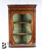 Edwardian Mahogany Corner Cupboard