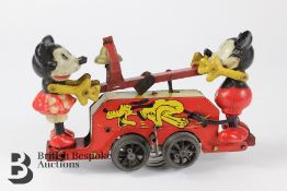 Early 20th Century Walt Disney Clockwork Tin Plate Toy