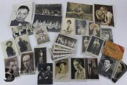 Quantity of Hand Signed Photographs of Musical and Theatre Interest