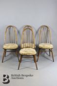 An Ercol Table and Four Chairs