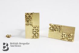 Pair of Gentleman's 14ct Yellow Gold Cufflinks