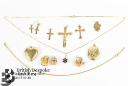 Miscellaneous Gold Jewellery