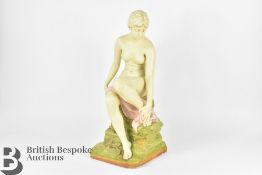 Royal Dux Bohemia Large Statuette