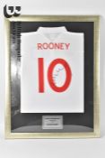 Signed Wayne Rooney England Shirt 2010