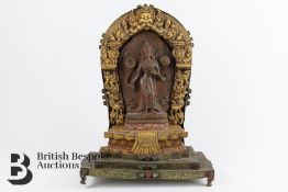 Indian Cast Bronze Figurine