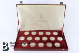 Boxed Quantity of Silver GB Coins