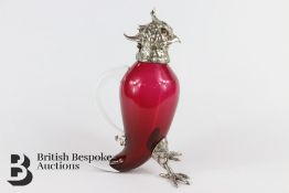 Cranberry Cultured Claret Jug