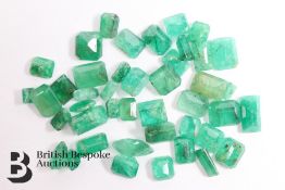 Quantity of Loose Emeralds