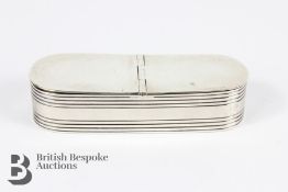 Georgian Silver Double Snuff Box