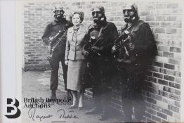 SAS Interest Black and White Signed Photograph