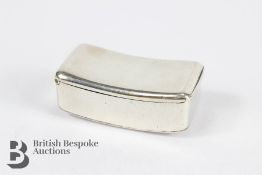 Georgian Silver Snuff Box