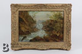19th Century Oil on Canvas