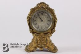 Russian Miniature Clock