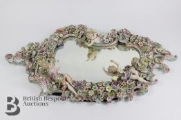 German Porcelain Mirror