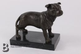 Bronze Staffordshire Terrier