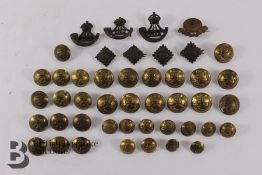 Durham Light Infantry Cap Badges