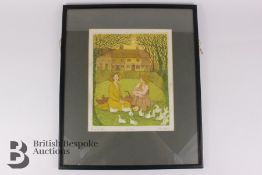 Gillian Lawson Etching Artists Proof