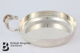 Hermes Paris Silver Plate Pin Dish