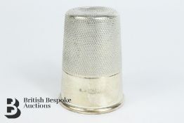 Silver Novelty Tot Measure