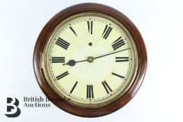 Early 20th Century German Winterhalder & Hofmeier Wall Clock