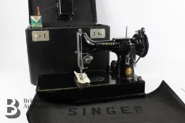Miniature Electric Singer Sewing Machine