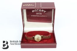 Lady's 9ct Gold Rotary Wrist Watch