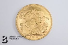 1916 George V Sovereign