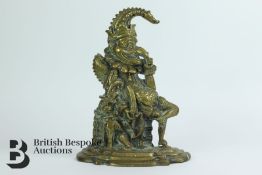 Cast Metal Door Stop