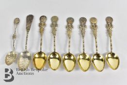 Chinese Silver Tea Strainer