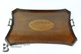 Mahogany Butlers Tray
