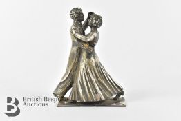 Fred, Astair and Ginger Rogers Ballroom Dancing Championship Art Deco Motor Mascot by AEL