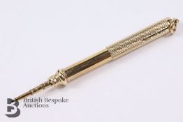 9ct Gold Telescopic Pencil