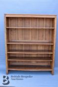 Oak Bookcase by Robert Thompson of Kilburn 'Mouseman'