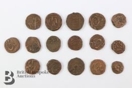 Indian Mughal Copper Coins