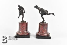 Ferdinand Barbedienne (1810-1892) Patinated Bronzes