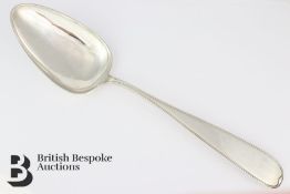 Norwegian Silver Basting Spoon