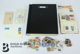 Guernsey Stamps in Album