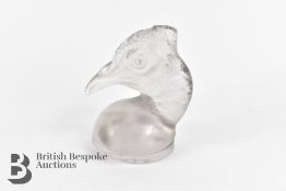 Rene Lalique Tête de Paon Peacock Mascot