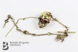 20th Century Brass Watch Chain