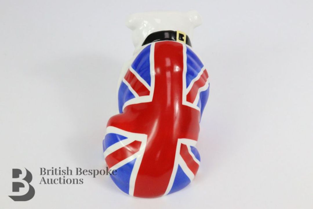 Royal Doulton Jack DD 007 James Bond Skyfall Bulldog Signed by Michael Doulton - Image 4 of 5