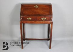A George III Mahogany Ladies Bureau