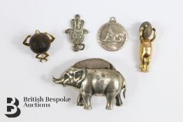 9ct Yellow Gold Touch Wud Charm